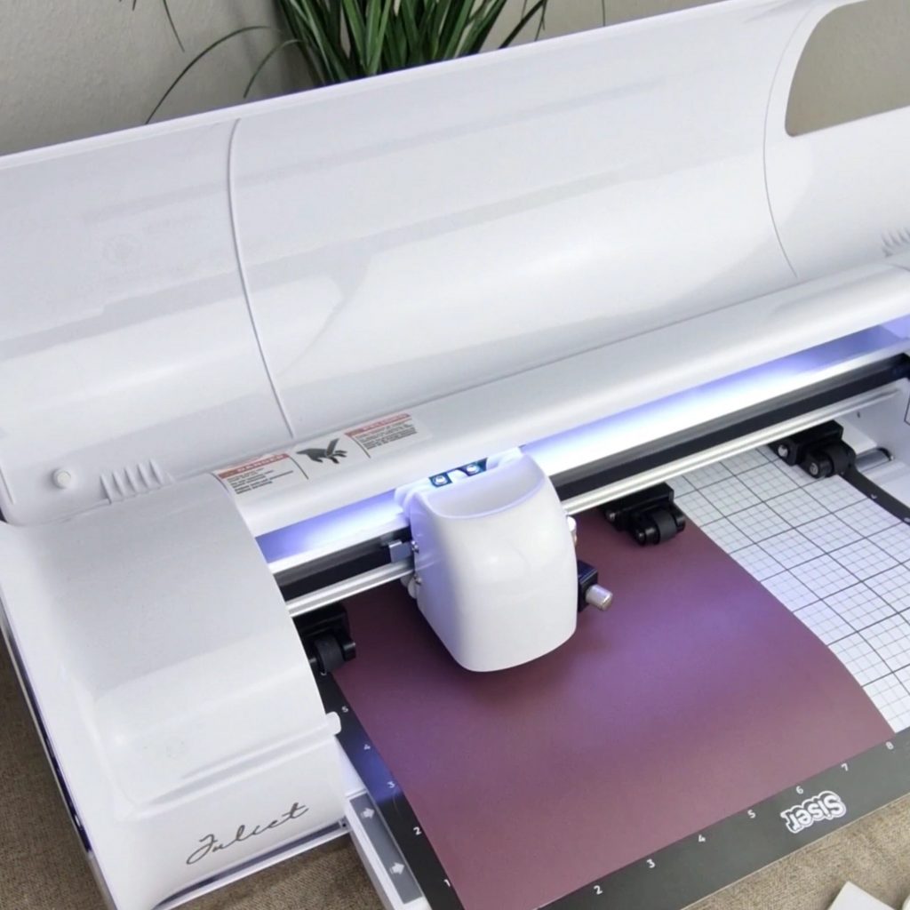 Schneideplotter in Aktion